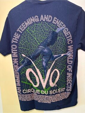 Cirque Du Soleil Blue Graphic Tee - Vio Design